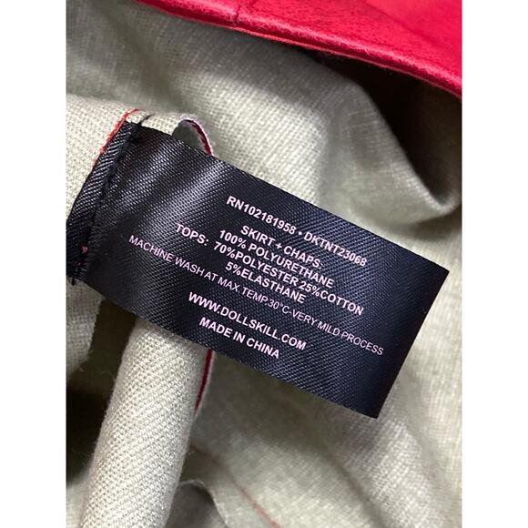 NEW Trickz n Treatz Suki Fast & Furious Dollskills Halloween Costume Pants Sz XL - Picture 5 of 5